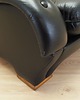 fotele Fotel czarny, włoski design, lata 80, produkcja: Włochy 4
