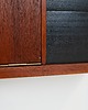 półki Regał systemowy tekowy, duński design, lata 60, produkcja: Dania 9