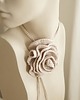 chokery Elegancki choker z wiskozą 4
