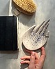 pojemniki na biżuterię Ceramiczna Łapka Handmade Talerzyk na Biżuterię Niebieskie Ciapki 1