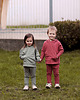 spodnie dla dziewczynki Spodnie w typie legginsy, rudy 5