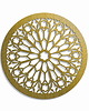 dekoracje - na ścianę AŻUROWA ROZETA GOTYCKA,ROSE DU MIDI,  DEKORACJA ŚCIENNA 3D, ORNAMENT,60 CM, Z 2