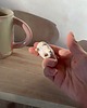 figurki i rzeźby Ceramiczna Figurka Owieczka Kolekcjonerskie Miniaturowe Figurki Owca Desk Buddy 5