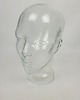 figurki i rzeźby Szklana głowa z lat 70. 2