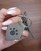breloki Skórzany brelok do kluczy z łapką O-Paws - naturalna skóra handmade 1