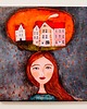 kafle i panele Kafle ceramiczne - portret kobieta 1