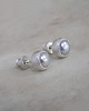 kolczyki srebrne Kolczyki z perłami, srebro 3