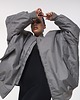 kurtki damskie Kurtka typu bomber oversize grey 8