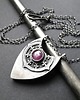 wisiory Wisior Amulet z szafirem 3