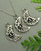 wisiory Wisiorek księżyc hematyt wire wrapping 3