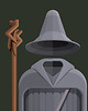plakaty The Lord of the Rings - Gandalf - plakat 50x70 cm 2