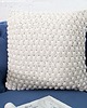 poduszki plecione Poduszka Cosy I biała knitted dziergana 45cm 2