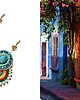 kolczyki soutache Sutaszowe kolczyki QUERETARO 1