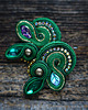 kolczyki soutache Isobelle - kolczyki sutasz 1