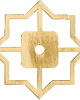 meble - gałki Dekor do uchwytu STAR DECOR 1
