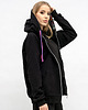 bluza z kapturem damska BLUZA NA ZAMEK ,,CINDI'' czarna 1