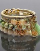 bransoletki z kamieni naturalnych Ivory and pistachios vol. 7 /27.11.24/ - set 4