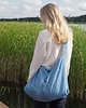 torby na ramię Jeansowa torba z kokardą 2