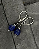 kolczyki z kamieniami Kolczyki Lapis lazuli i szafir 1