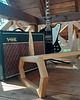 meble - inne Deluxe Amp Stand - Drewniany stojak na wzmacniacz gitarowy 4