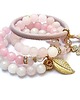 bransoletki z kamieni naturalnych Light pink vol. 2 /07-06-22/ set 2