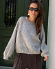 swetry damskie  Jedwabny sweter Crafted grey 6