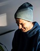 czapki damskie Komplet Czapka i Komin Miętowy USZYTEK 4
