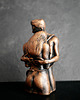 figurki i rzeźby Rzeźba z gipsu, W miłosnym uścisku, ogniste złoto, wys. 9,8 cm 7