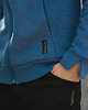 bluzy męskie Bluza CLASSIC ZIP niebieska 4