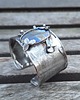 bransoletki wire wrapping Kwiatowa  - bransoletka regulowana 3
