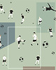 naklejki ścienne do pokoju dziecka Tapeta dla dzieci Piłkarze (Football Team) 2