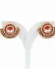 kolczyki swarovski Kolczyki Swarovski Wachlarze padparadscha 3