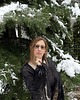kardigany damskie Sweter kardigan czarny z balonowymi rękawami 5