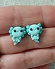 kolczyki z masy plastycznej Kolczyki Aksolotl 2