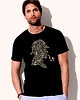 t-shirty męskie Koszulka czarna  z nadrukiem Sherlock 1