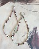 chokery Naszyjnik choker BOHO ART granat, turmalin, amazonit 8