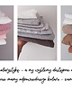 kocyki, kołderki, pościel dla dzieci Muślinowy kocyk / otulacz z płaską poduszką (100x75 cm) personalizowany 3