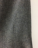 spodnie materiałowe damskie Szare spodnie wełniane handmade z wysokim stanem S 2
