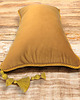 poduszki, poszewki - różne Złota velvetowa poduszka z chwostem 55x35 Essence Glam 3