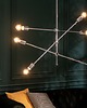 lampy wiszące Lampa wisząca Variation srebrna 98cm 1