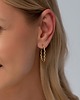 bransoletki - inne Złote kolczyki falowane koła z cyrkoniami Paraiso Zafirea 2
