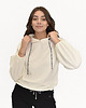 bluza z kapturem damska Bluza Poczuj Wygodę Ecri 1