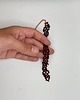bransoletki z kamieni naturalnych Bransoletka frywolitkowa z naturalnym Granatem / Seria Boho 1