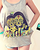 t-shirt damskie Skulled Up_Wife Beater 2
