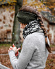opaski do włosów Fioletowa miękka wełniana opaska twist New Lavender 4
