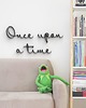 Ozdoby na ścianę Napis 3d Once upon a time dekoracja do pokoju dziecięcego 6