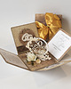 kartki scrapbooking 50 rocznica ślubu, złote gody, exploding box, kartka 3d 2