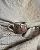 kubki Słoń na szczęście, kubek ze słoniem, kubek sgraffito magiczny słoń biały 1