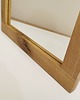 lustra stojące i wiszące Lustro w dębowej ramie 90 x 60 cm 4
