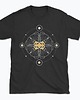 t-shirty męskie Koszulka - Święta geometria - Ćmy z gwiezdnym ornamentem 1